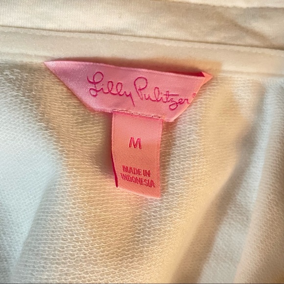 Lilly Pulitzer Skipper Popover Lace Shoulder - Picture 6 of 9